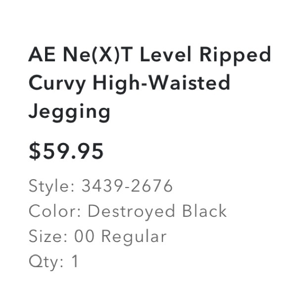 american eagle ripped jeans - Picture 6 of 6